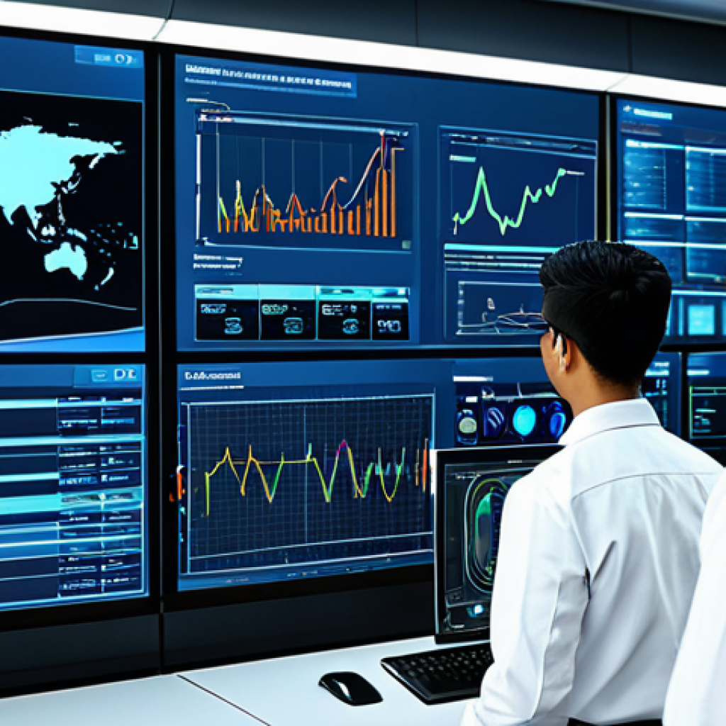 **

"A modern smart grid control room, showing a diverse team of engineers monitoring a large display screen visualizing energy flows, fully clothed, appropriate attire, safe for work, professional, clean and bright, showcasing technological advancement, perfect anatomy, natural proportions, high-resolution render, family-friendly."

**