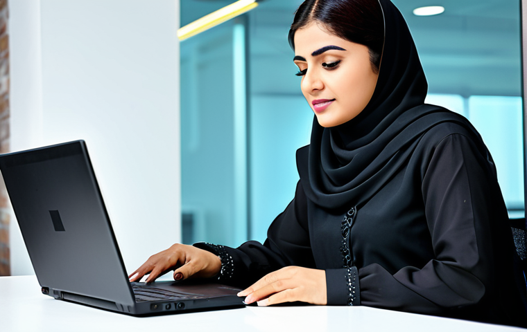 **
A professional Pakistani woman in a modest shalwar kameez, working on a laptop at a brightly lit desk, modern office background, fully clothed, appropriate attire, safe for work, perfect anatomy, natural pose, professional photography, high quality.
**