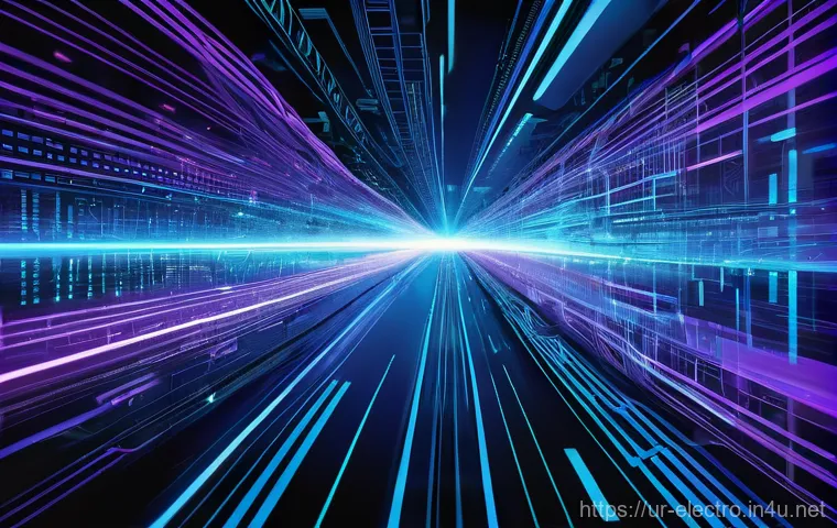 디지털 회로의 성능 평가 - **Prompt for Speed and Performance:**
    "An intricate, dynamic, and futuristic illustration showca...