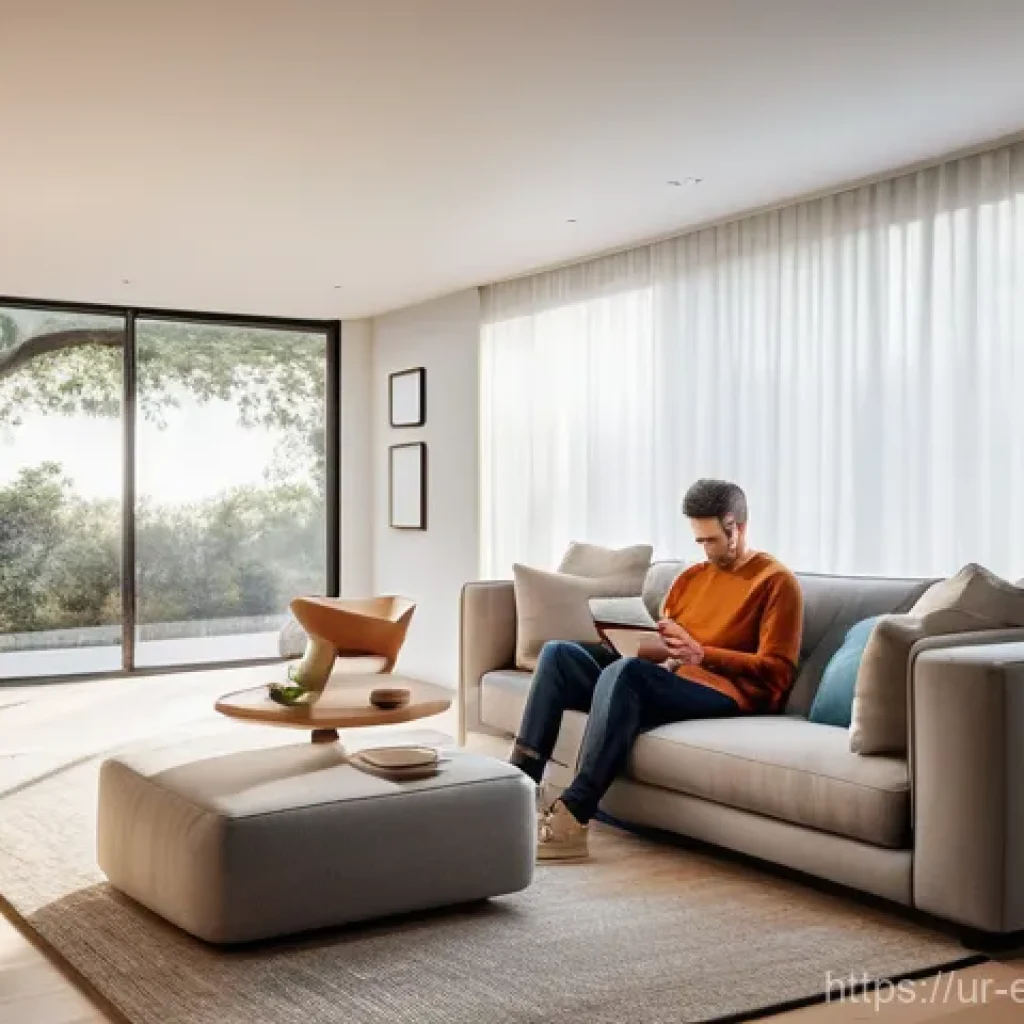 자동 제어 시스템의 최적화 - **Prompt:** "A diverse family of three (mother, father, and their teenage child, all casually and fu...