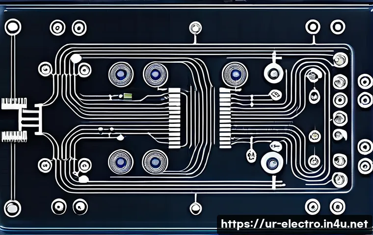 디지털 회로 응용 - A detailed digital circuit schematic featuring a variety of logic gates including AND, OR, NOT, NAND...