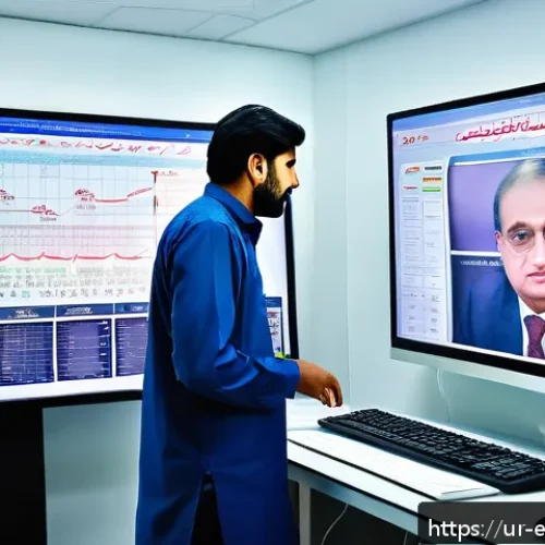 Home 32 전기기기 설계의 경제성 분석 - A detailed, high-tech electrical device design workspace in a modern Pakistani engineering lab, show...